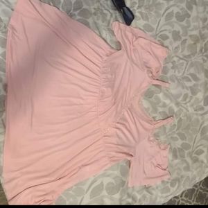 Torrid baby doll top size 1 pink